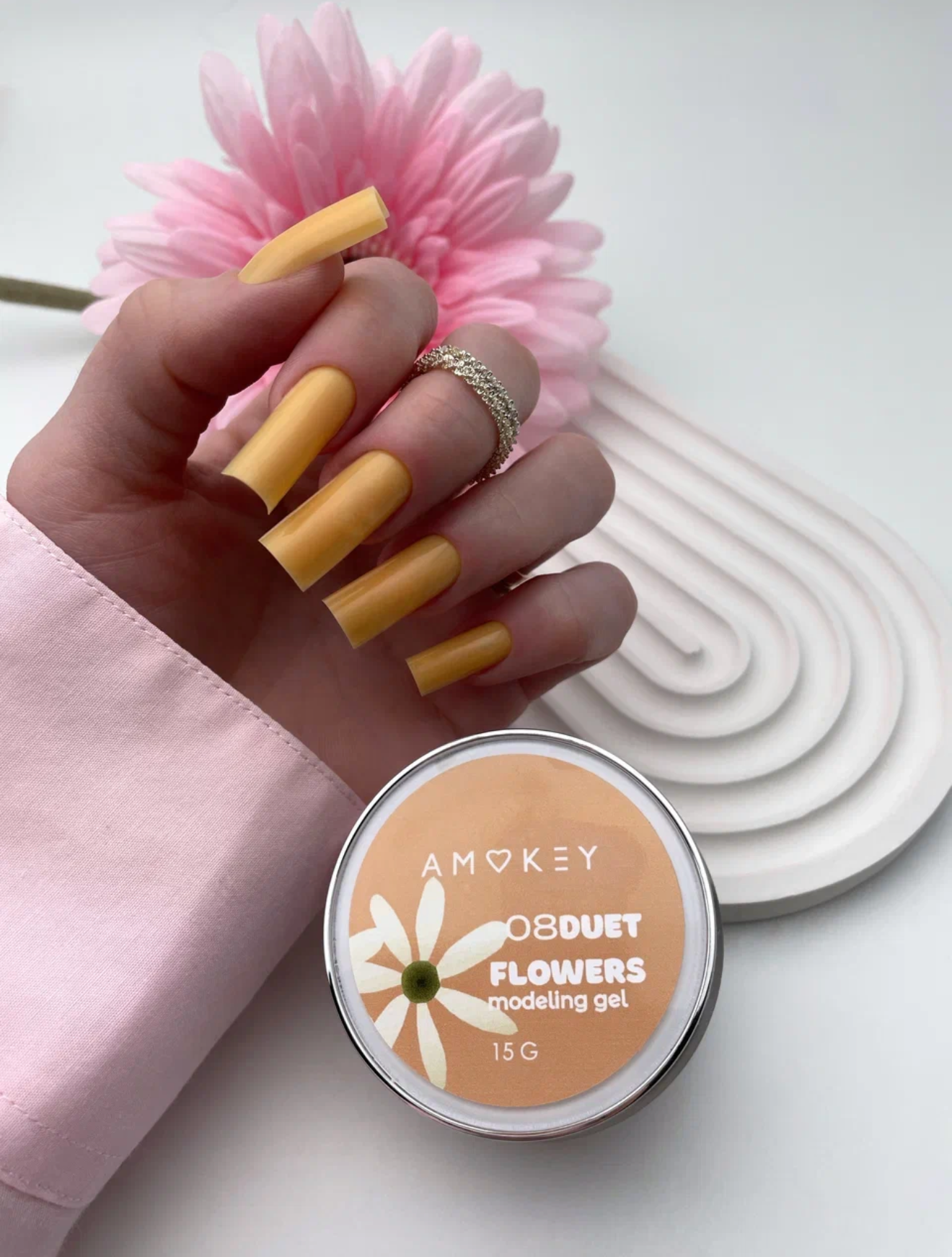 MODELING GEL DUET FLOWERS 08 (15rp)